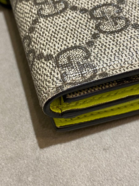 Gucci Ebony GG Supreme Heart Print Wallet-wallet-Gucci-The Closet Egypt