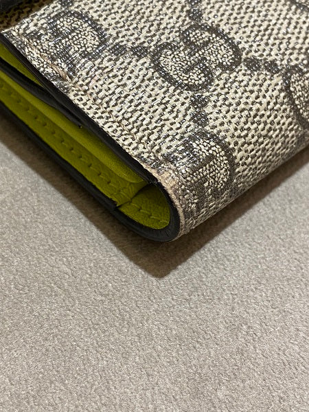 Gucci Ebony GG Supreme Heart Print Wallet-wallet-Gucci-The Closet Egypt