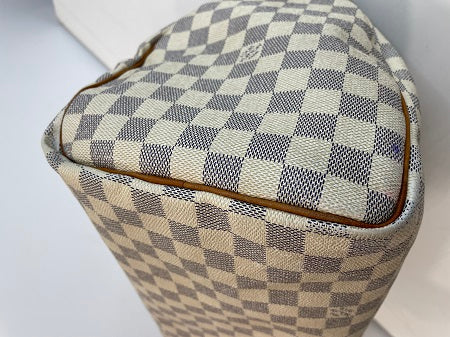 Louis Vuitton Damier Azur Speedy 35 Bag-handbag-Louis Vuitton-The Closet Egypt