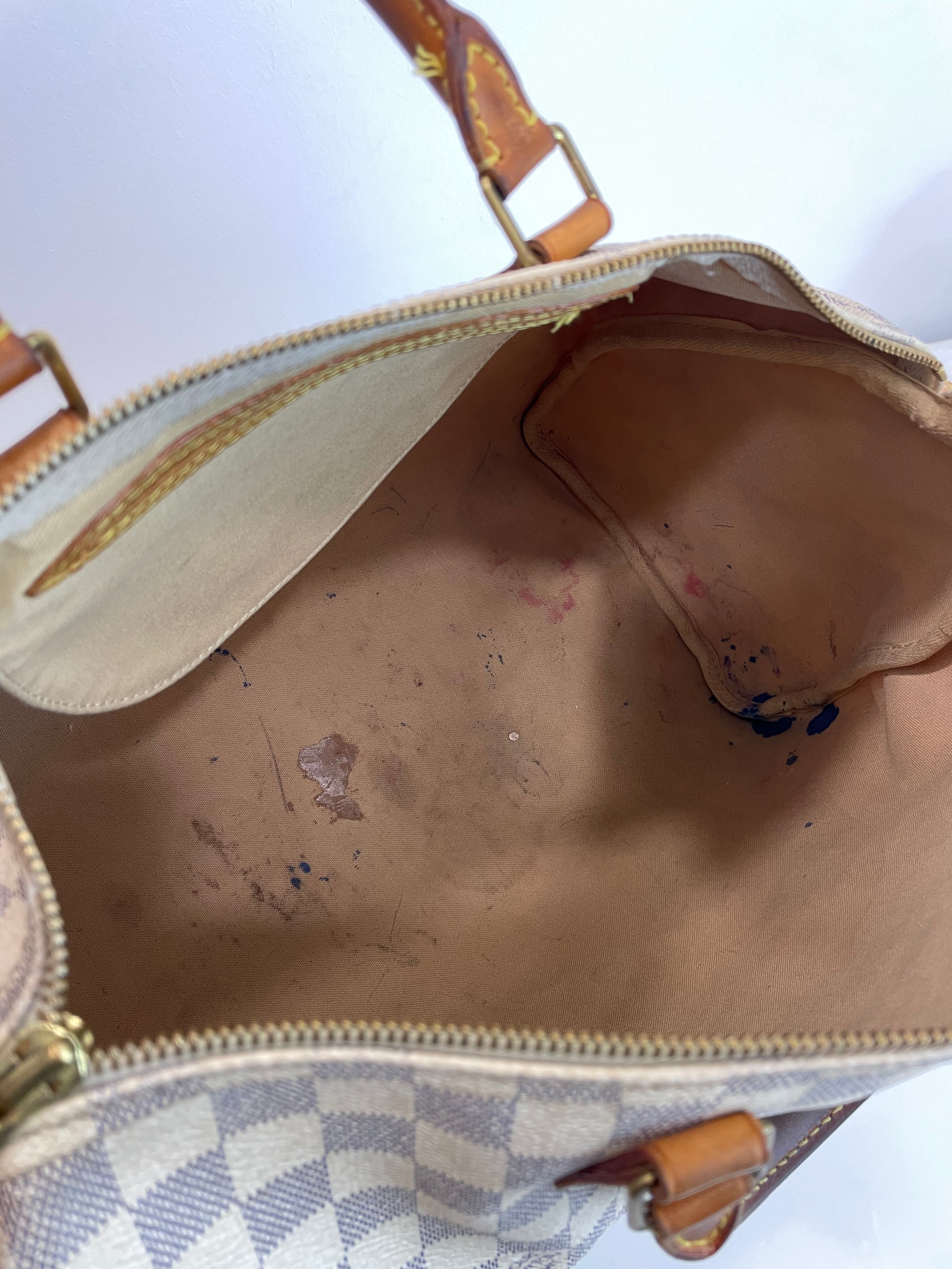 Louis Vuitton Damier Azur Speedy 35 Bag-handbag-Louis Vuitton-The Closet Egypt