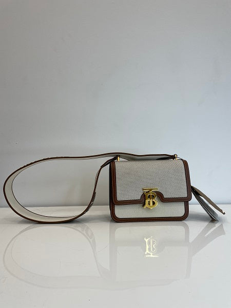 Burberry Bicolor TB Logo Flap Bag-handbag-Burberry-The Closet Egypt