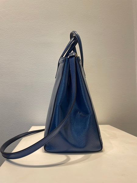 Prada Blue Tote Bag-handbag-Prada-The Closet Egypt
