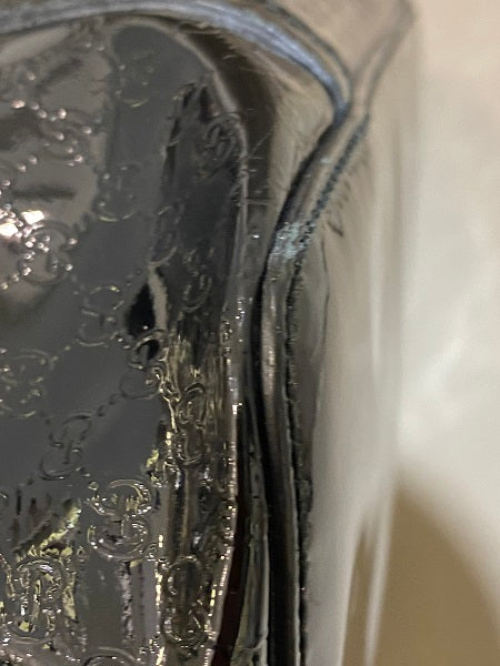 Gucci Black Vernis Microguccissima Bag-handbag-Gucci-The Closet Egypt