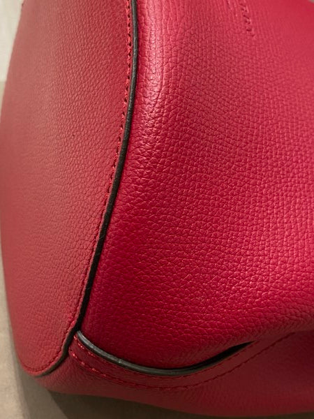 Burberry Red Lorne Poppy Bucket Small Bag-handbag-Burberry-The Closet Egypt