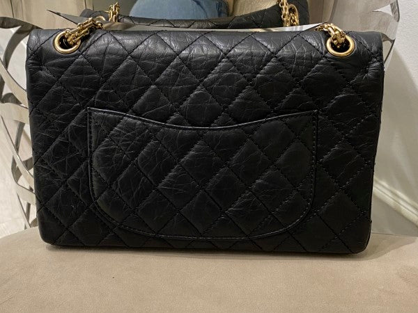 Chanel Black Reissue Double Flap Bag-handbag-Chanel-The Closet Egypt