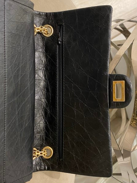 Chanel Black Reissue Double Flap Bag-handbag-Chanel-The Closet Egypt