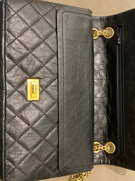 Chanel Black Reissue Double Flap Bag-handbag-Chanel-The Closet Egypt