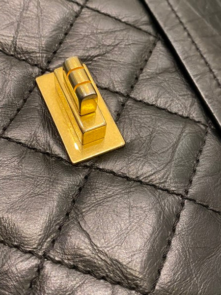 Chanel Black Reissue Double Flap Bag-handbag-Chanel-The Closet Egypt