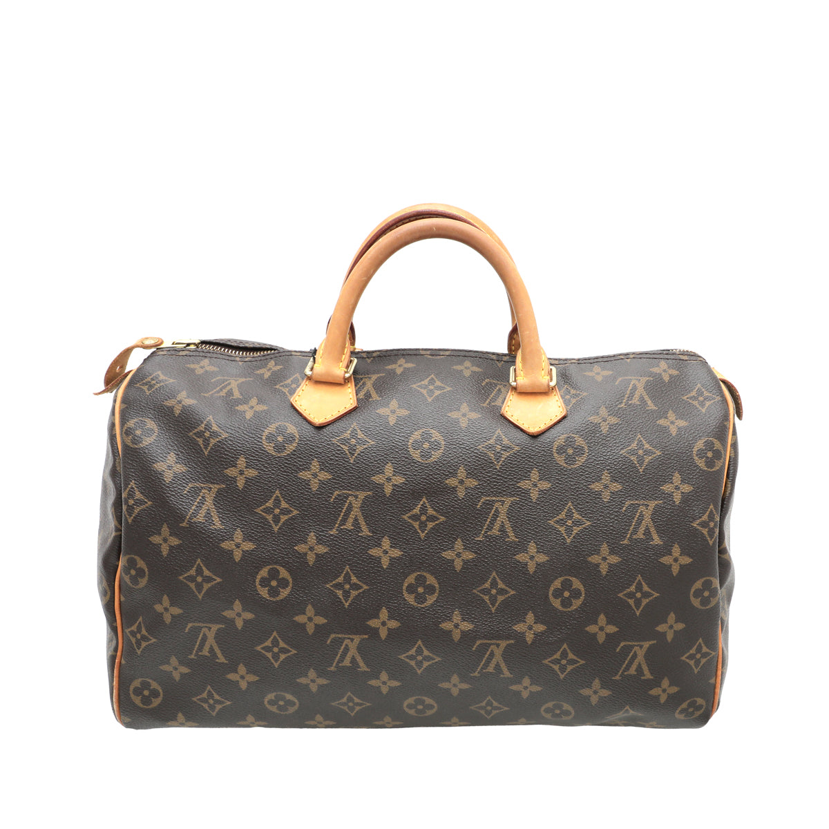 Louis Vuitton Brown Monogram Speedy 35 Bag-handbag-Louis Vuitton-The Closet Egypt