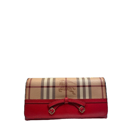 Burberry Red House Check Wallet