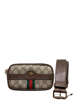 Gucci Bicolor GG Supreme Ophidia Belt Bag