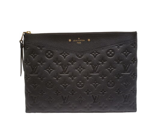 Louis Vuitton Black Monogram Empreinte Daily Pouch