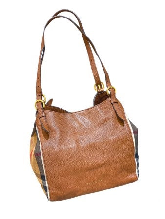 Burberry Brown House Check Canterbury Tote Bag