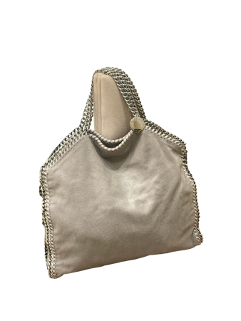 Stella Mccartney Grey Falabella Medium Three Chain Bag