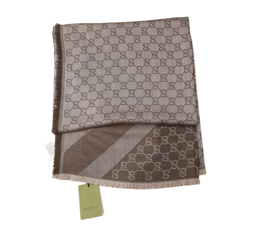 Gucci Dark Brown Scarf