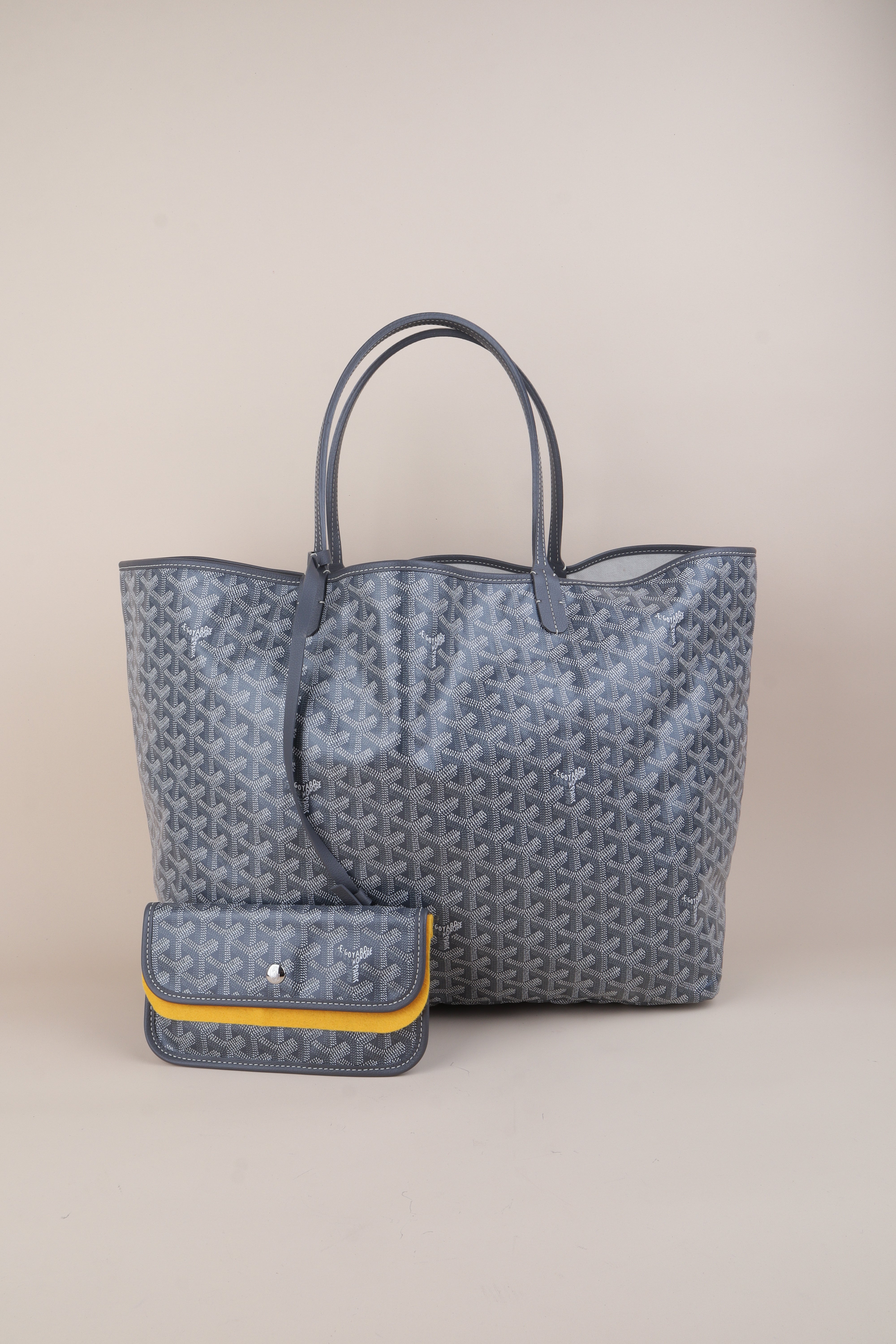 Goyard grey St. Louis GM Bag
