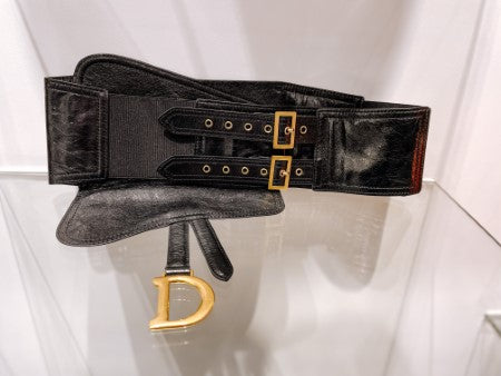 Christian Dior Black Belt