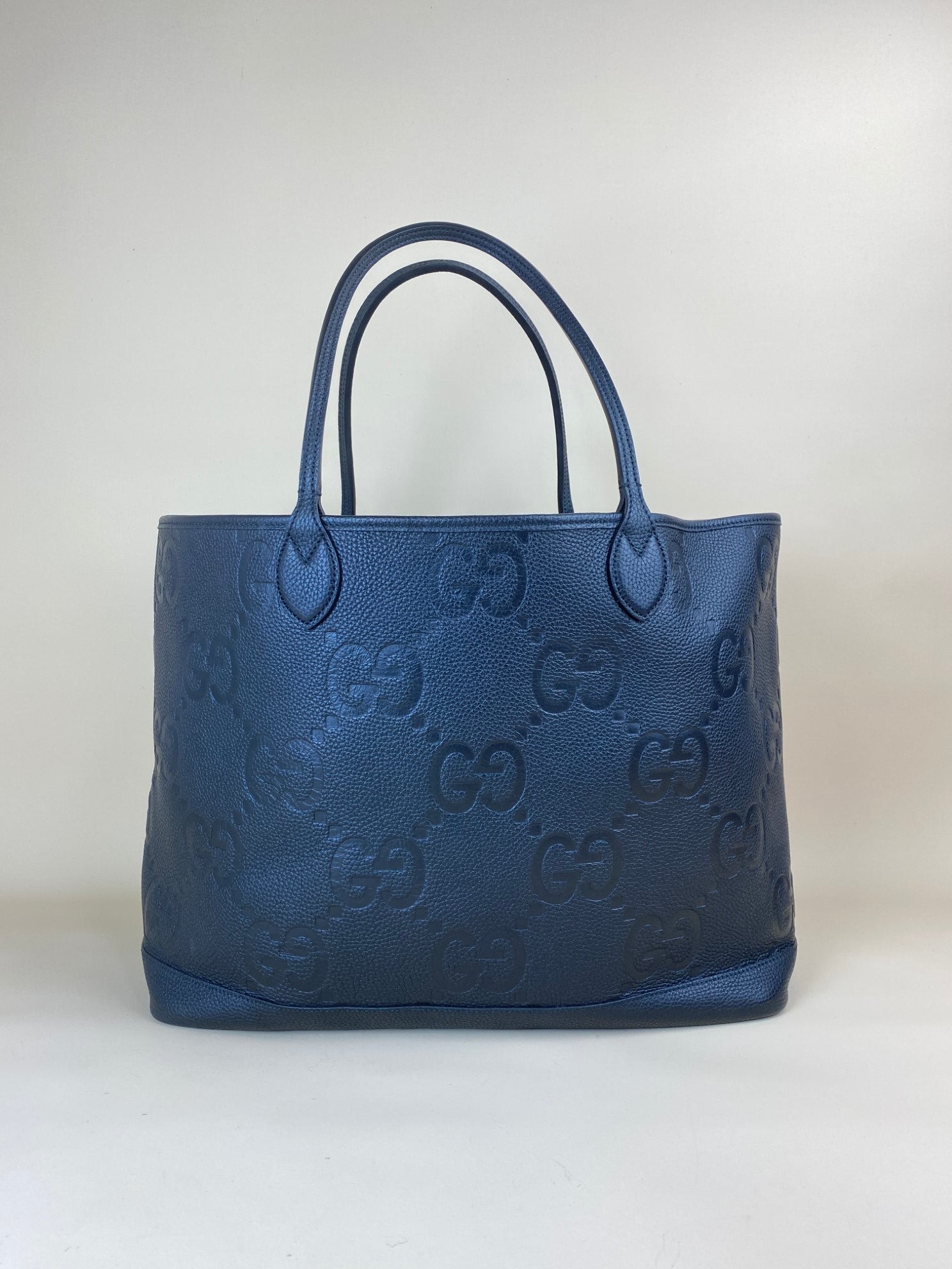 Gucci Black GG Large Jumbo Shopping Tote Bag with Pouch-handbag-Gucci-The Closet Egypt