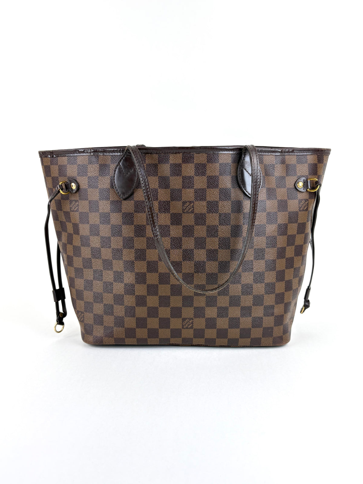 Louis Vuitton Damier Ebene Neverfull MM Bag