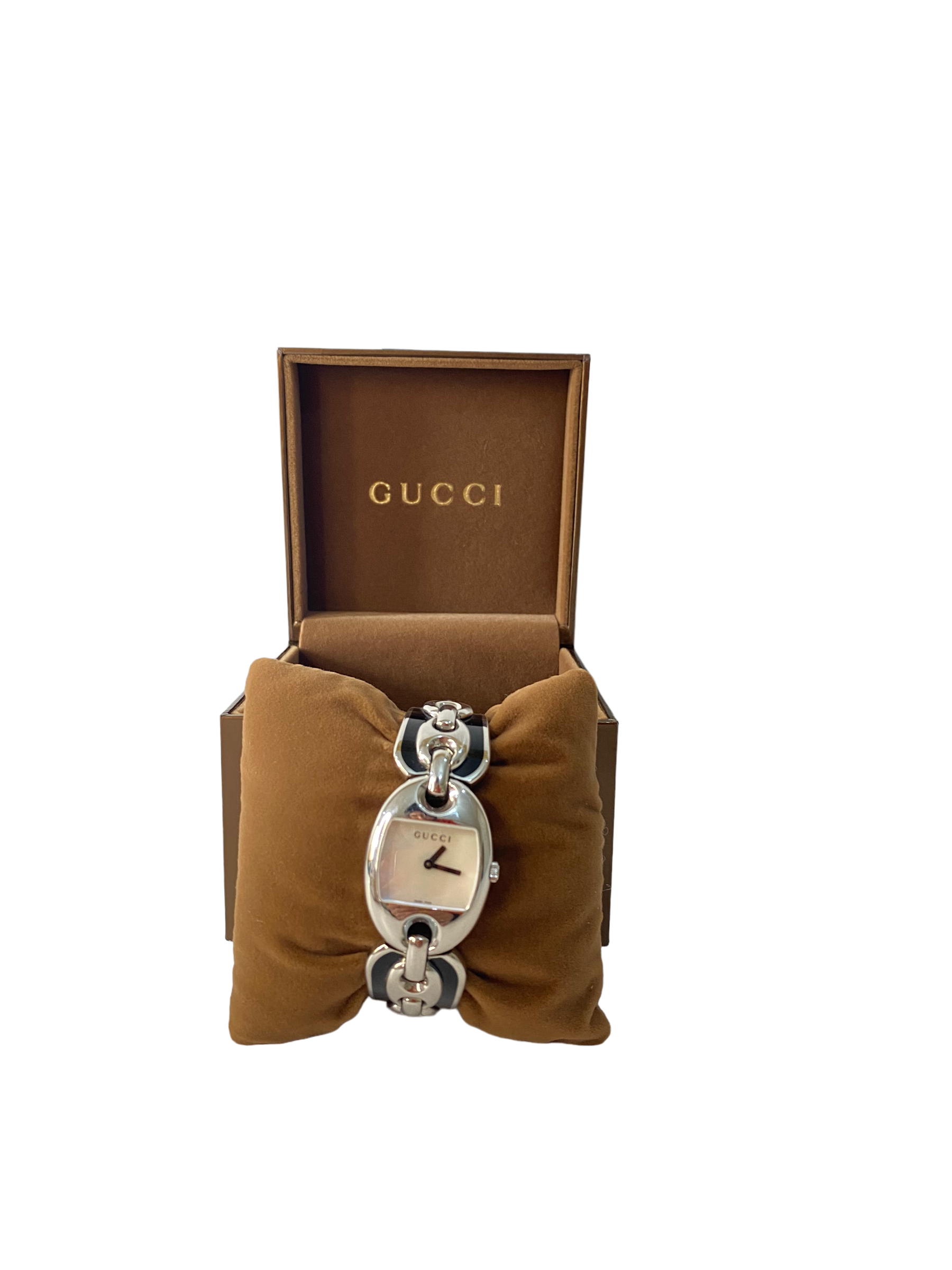 Gucci Bicolor Marina Chain Bracelet Watch