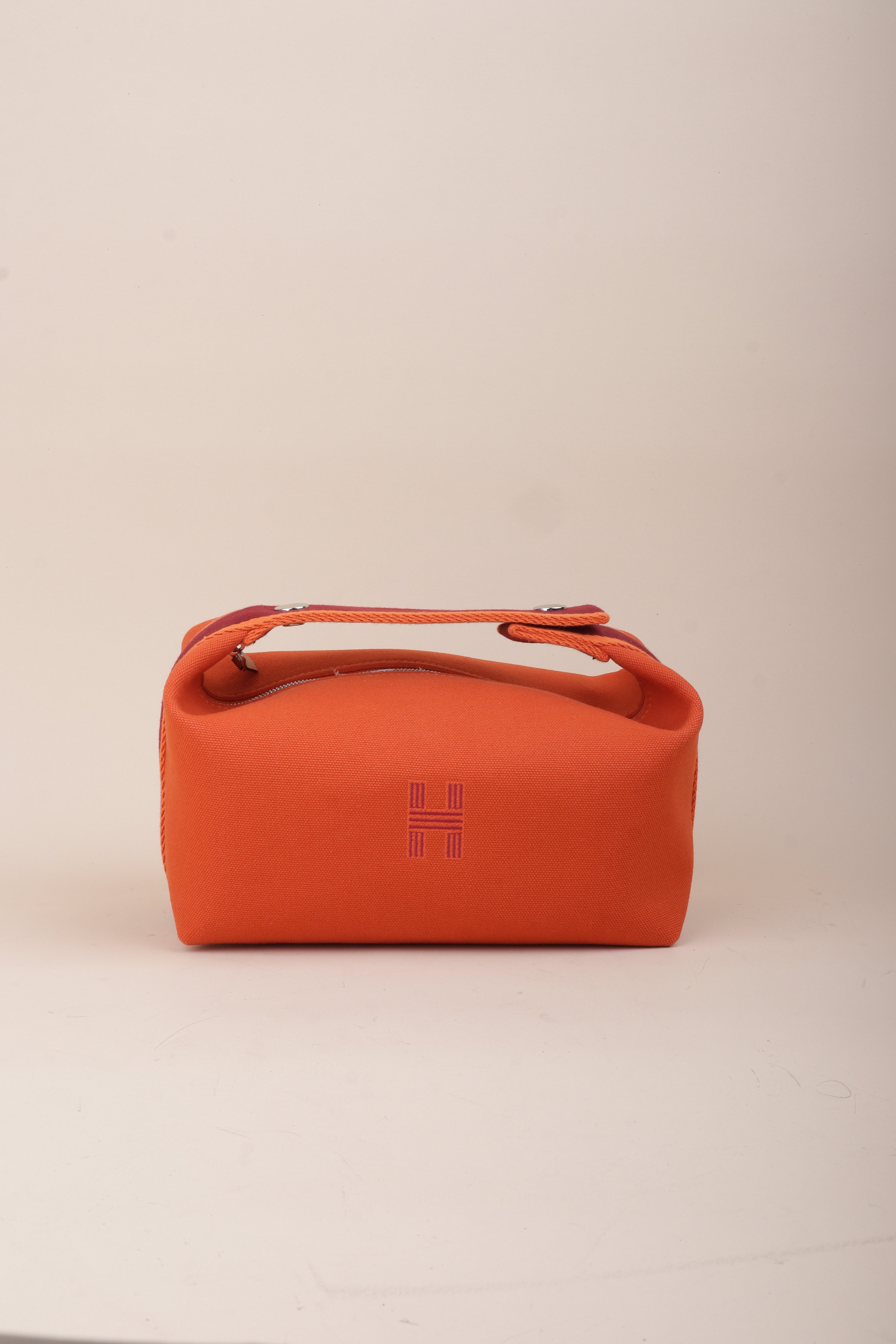 Hermes orange Bride a Brac small Case-top handle-Hermes-The Closet Egypt