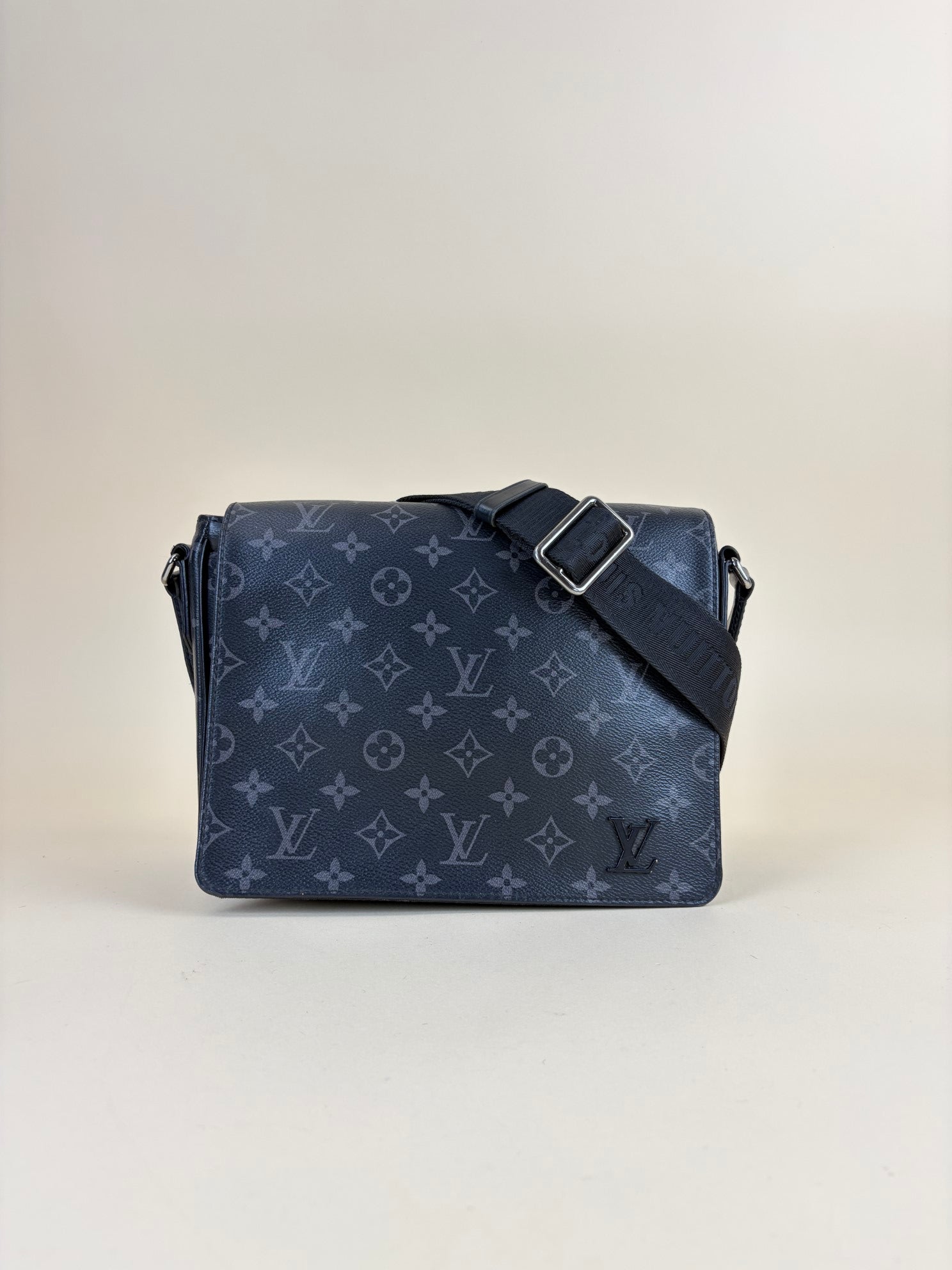 Louis Vuitton Monogram Eclipse District PM Crossbody Bag