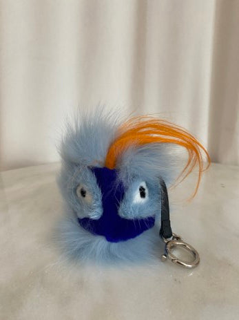 Fendi Tricolor Fox Rabbit Goat Monster Bag Charm