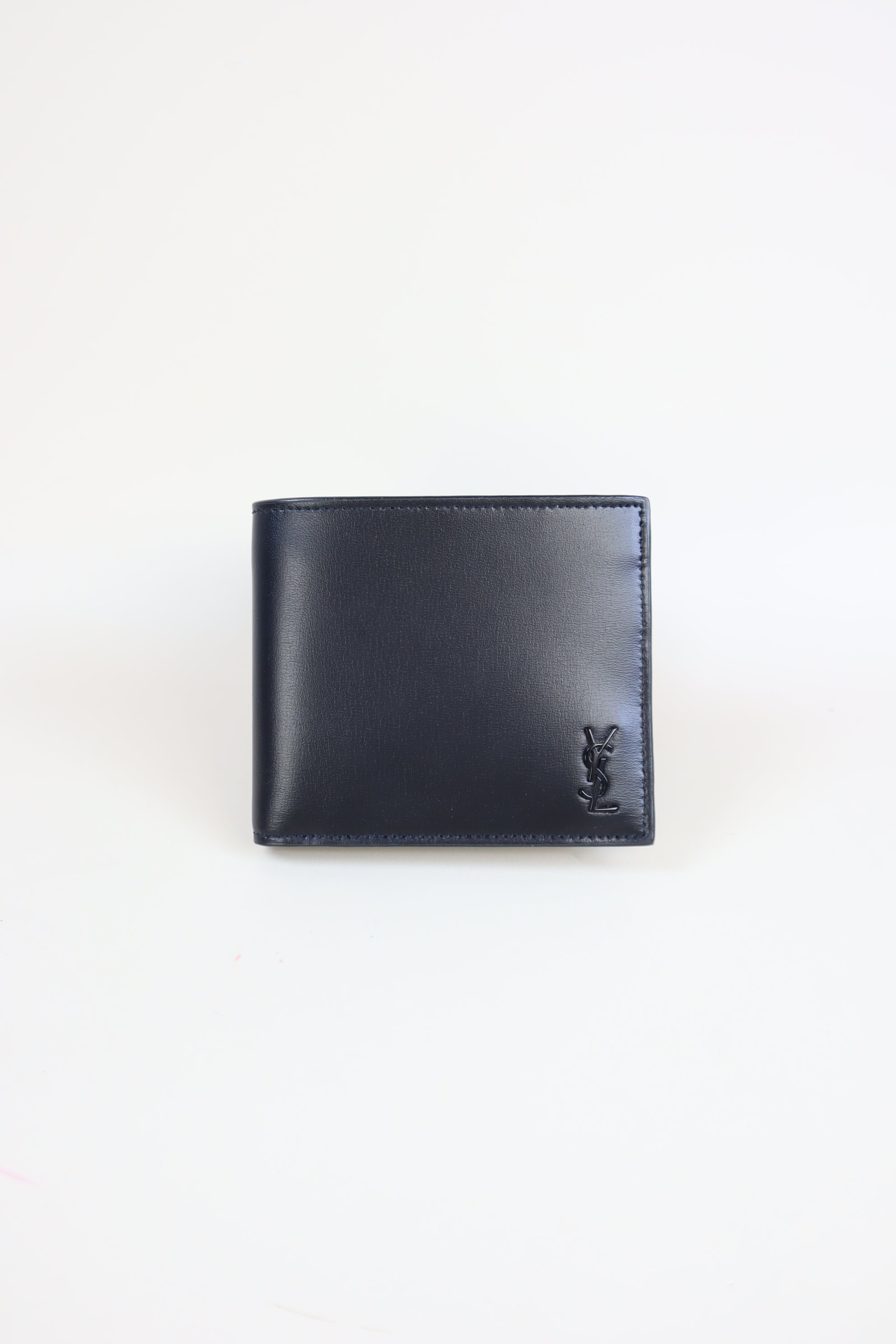 YSL Black Tiny Cassandre Wallet