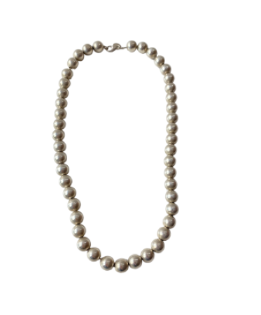 Tiffany & Co Silver Pearl Necklace