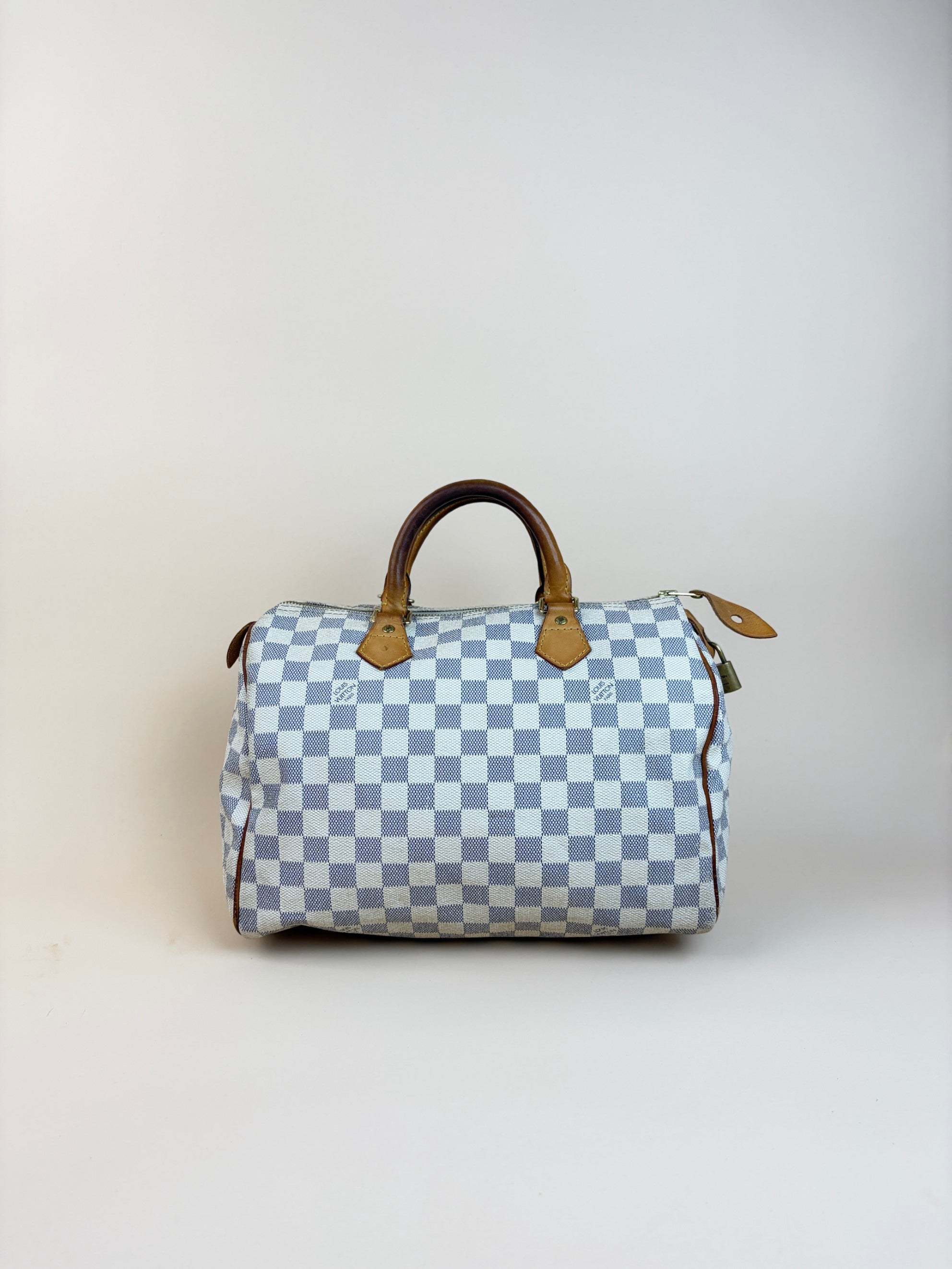 Louis Vuitton Damier Azur Speedy 30 Bag