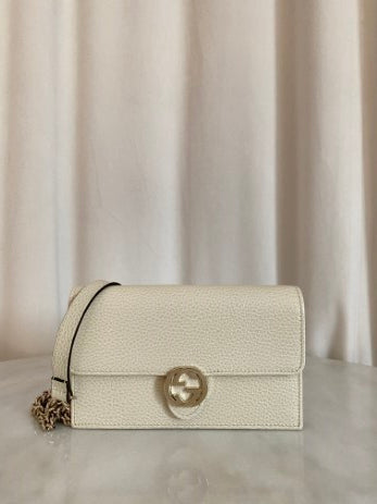 Gucci Off White Interlocking WOC