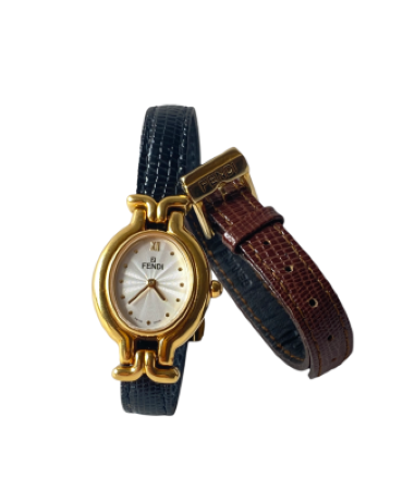 Fendi Vintage Gold Watch
