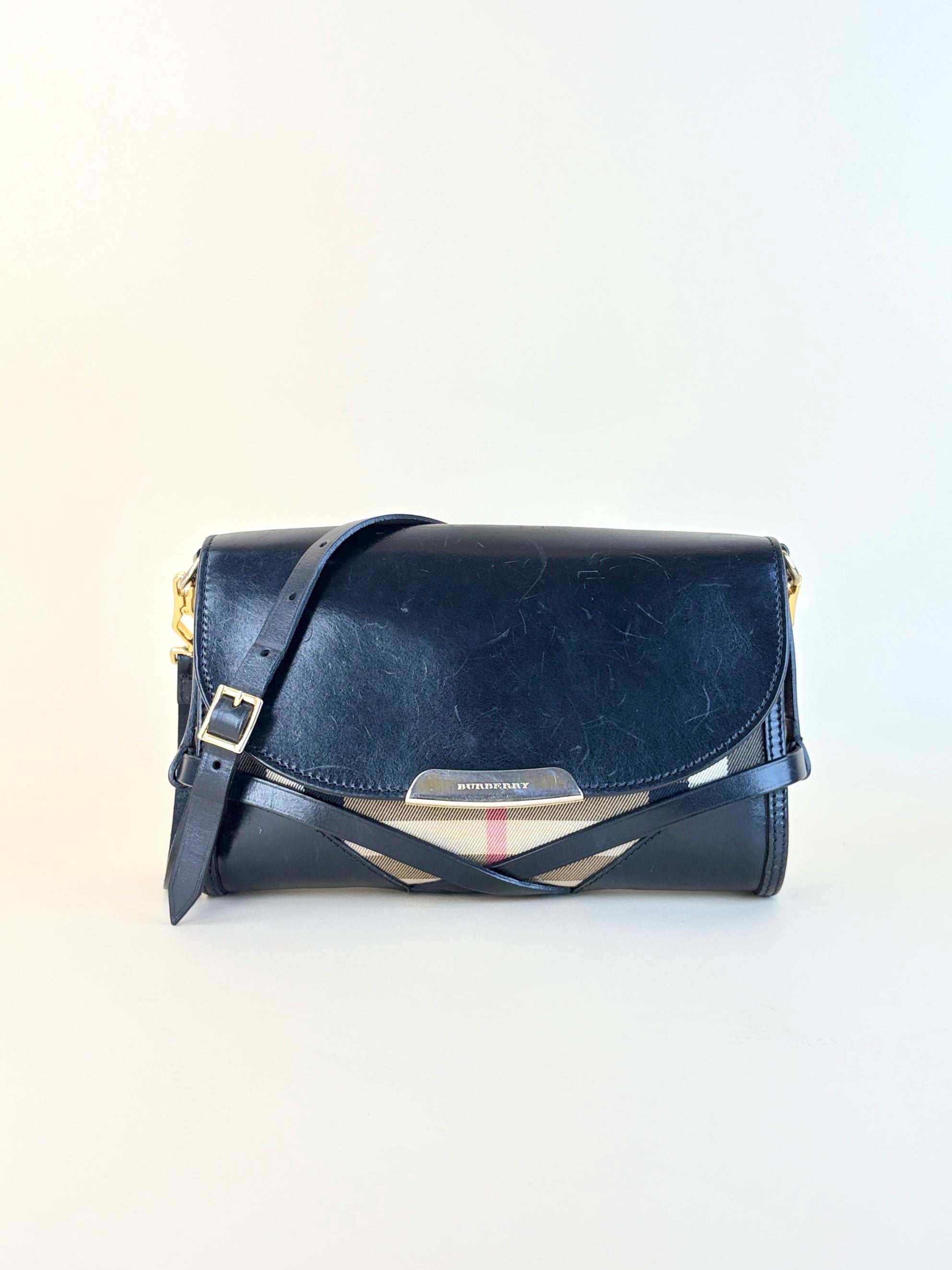 Burberry Black House Check abbot shoulder
