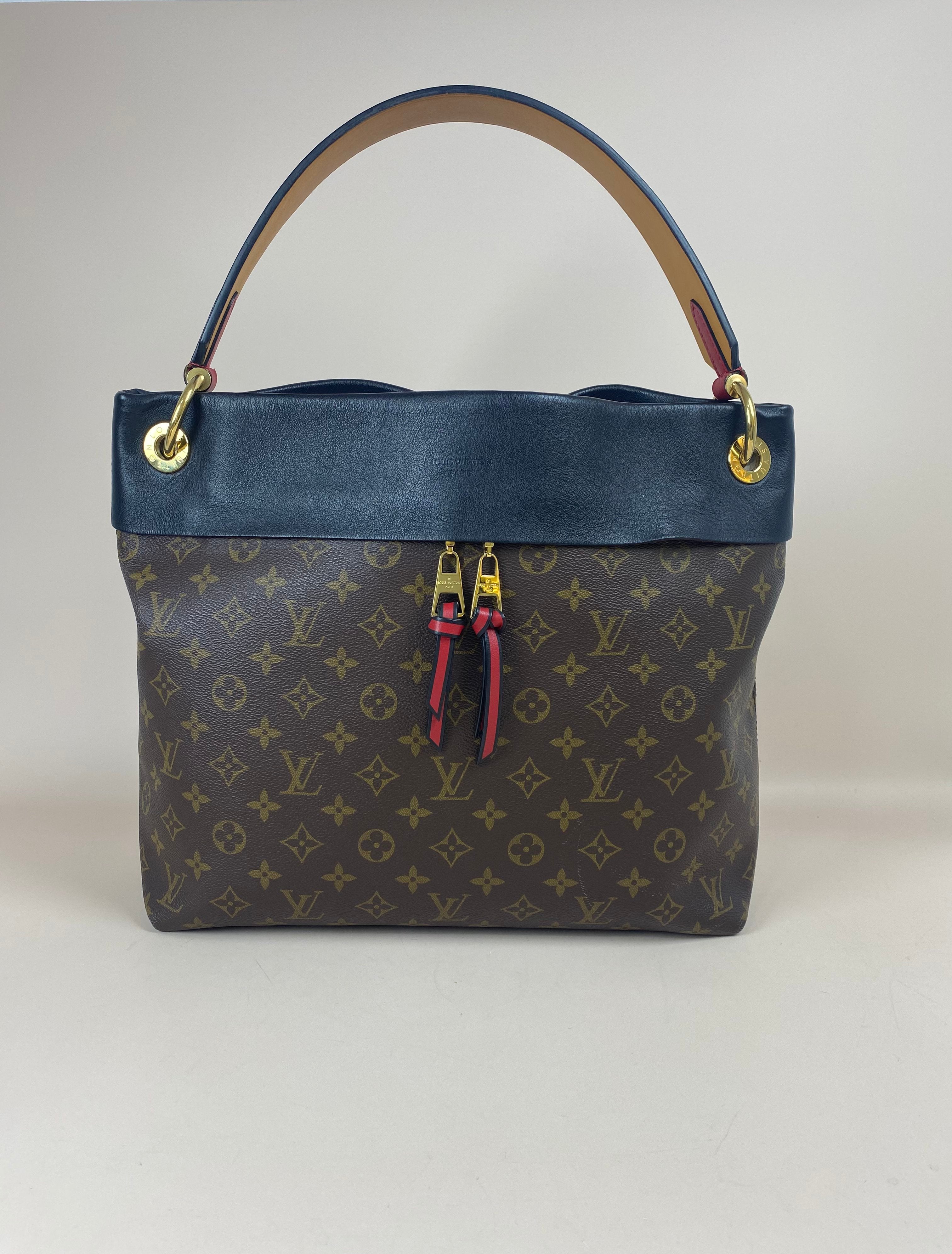 Louis Vuitton Monogram Black Tuileries Hobo Bag
