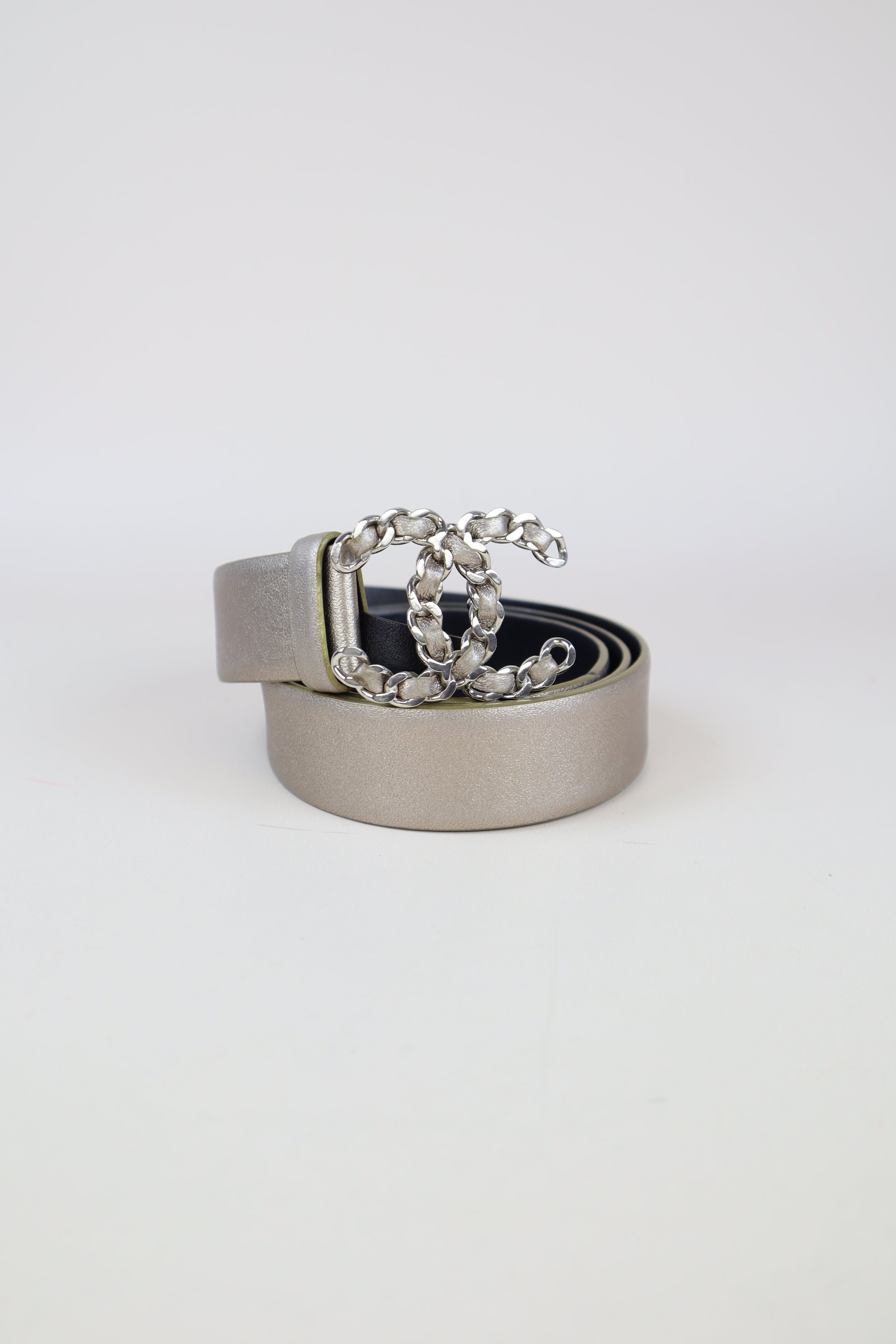 Chanel Bicolor Belt 34