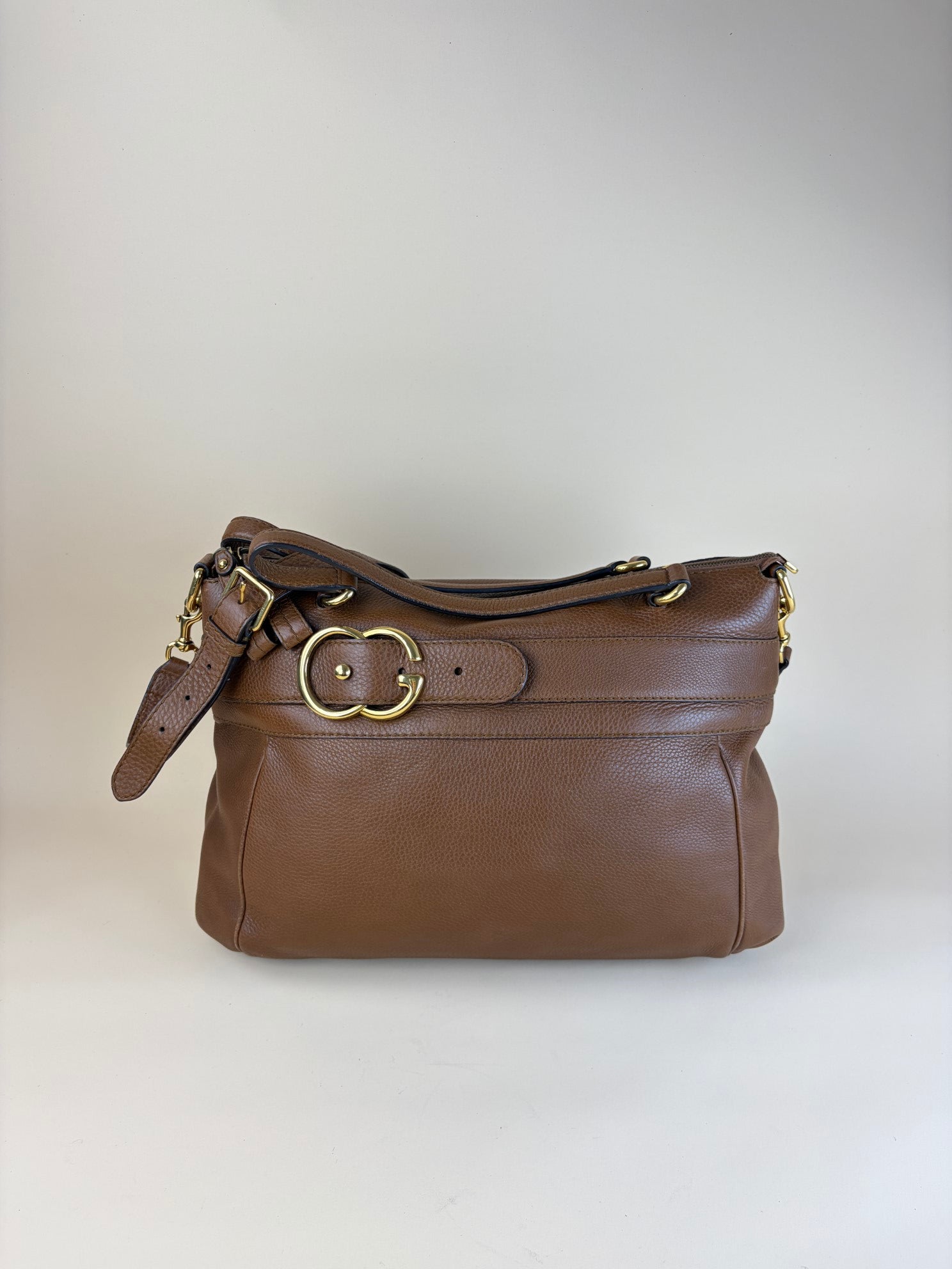 GUCCI ride medium top handle brown-shoulder bag-Gucci-The Closet Egypt