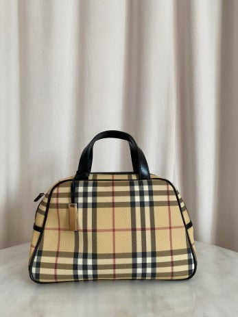 Burberry Black House Check Tote Bag