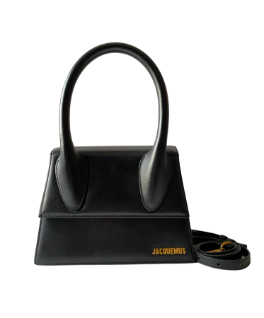 Jacquemus Black Top Handle Bag