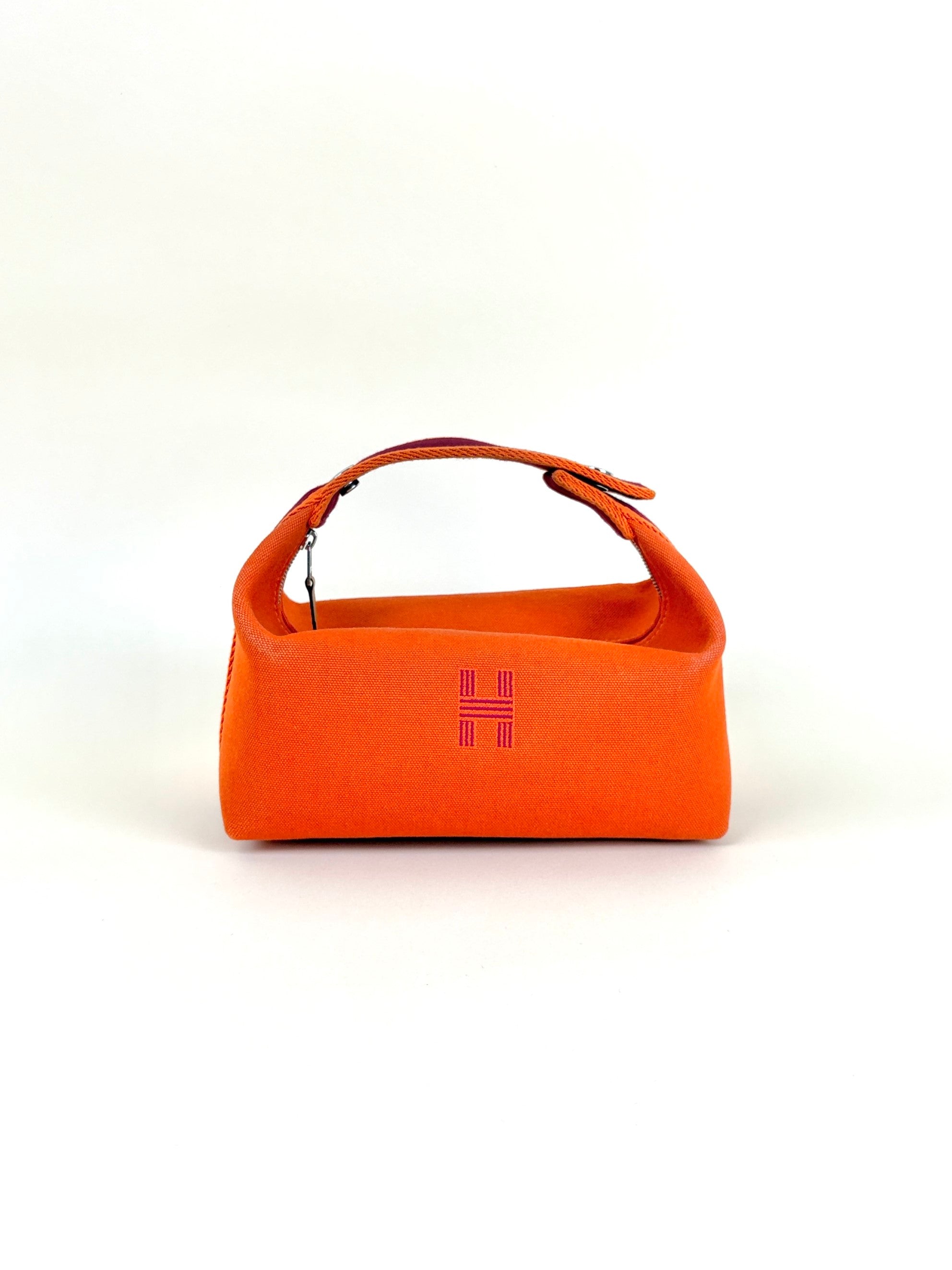 Hermes Orange Bride A Brac Small Case