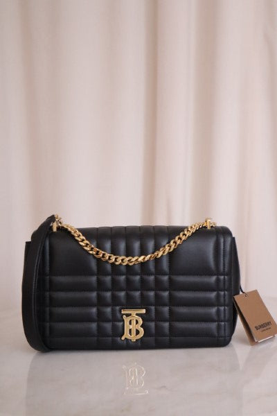 Burberry Black Medium Lola Bag