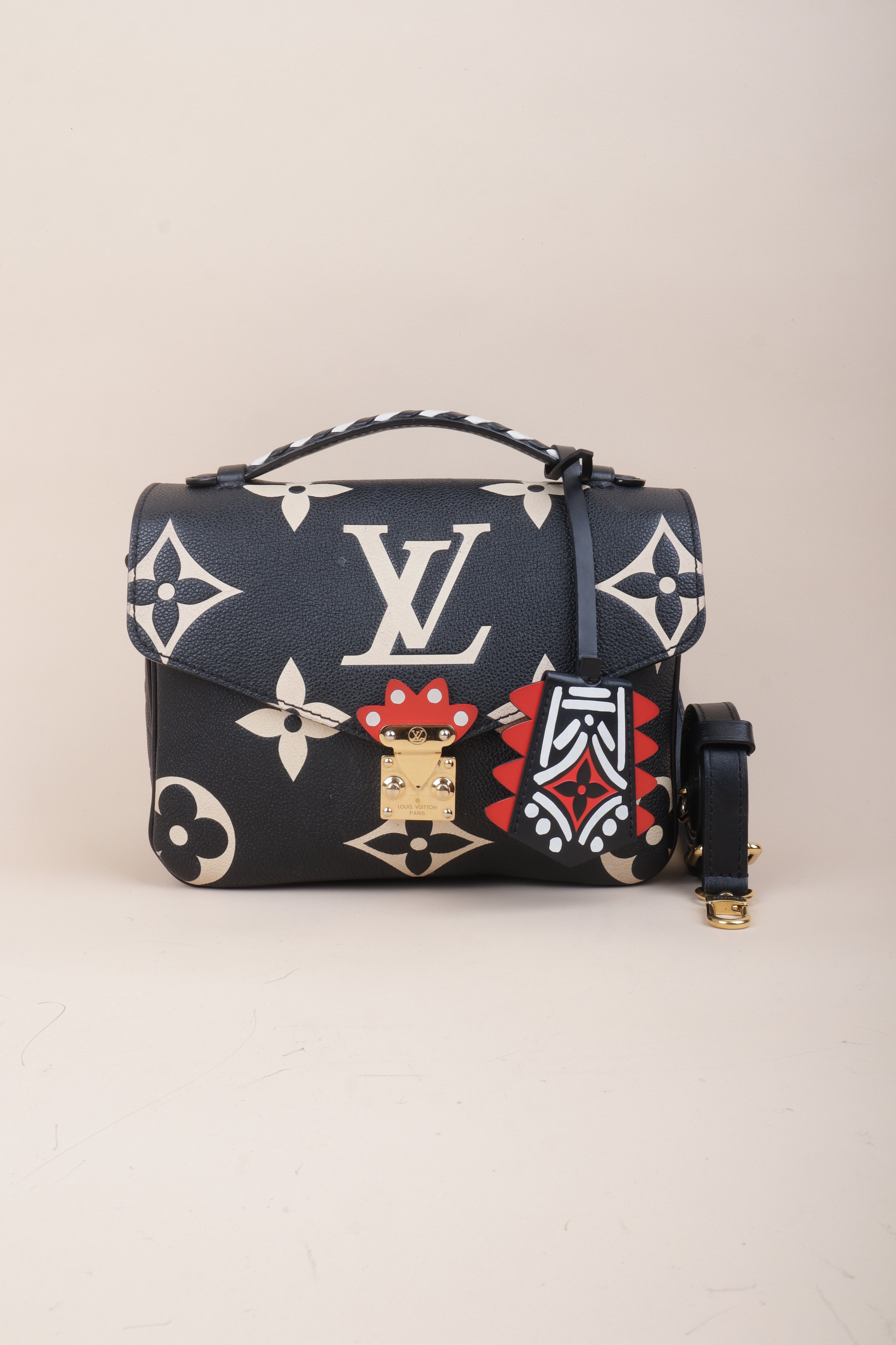 Louis Vuitton Bicolor Giant Crafty Empreinte Monogram Pochette Metis Crossbody Bag
