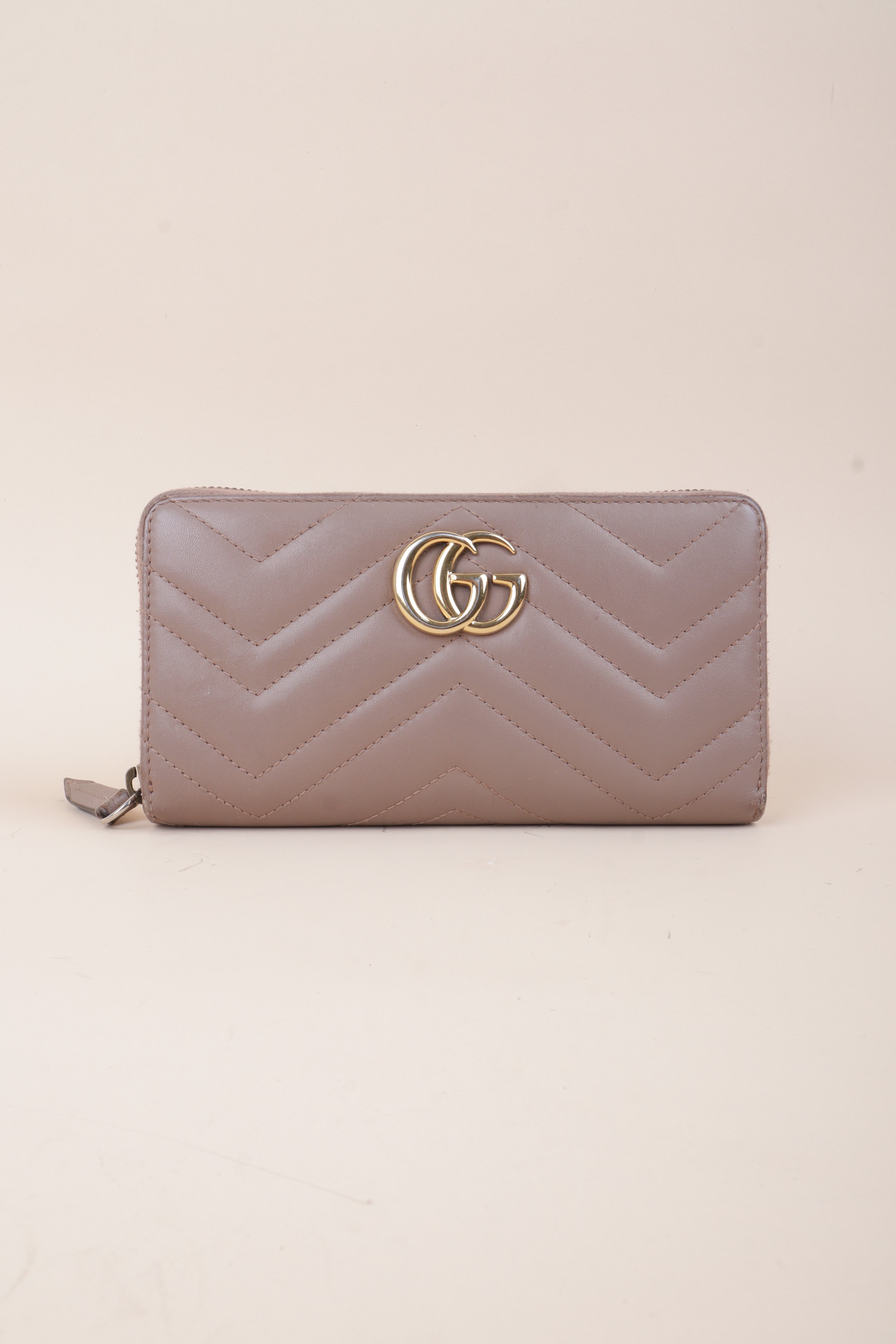 Gucci Nude Marmont Long Wallet