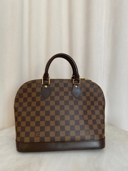 Louis Vuitton Damier Ebene Alma PM Bag