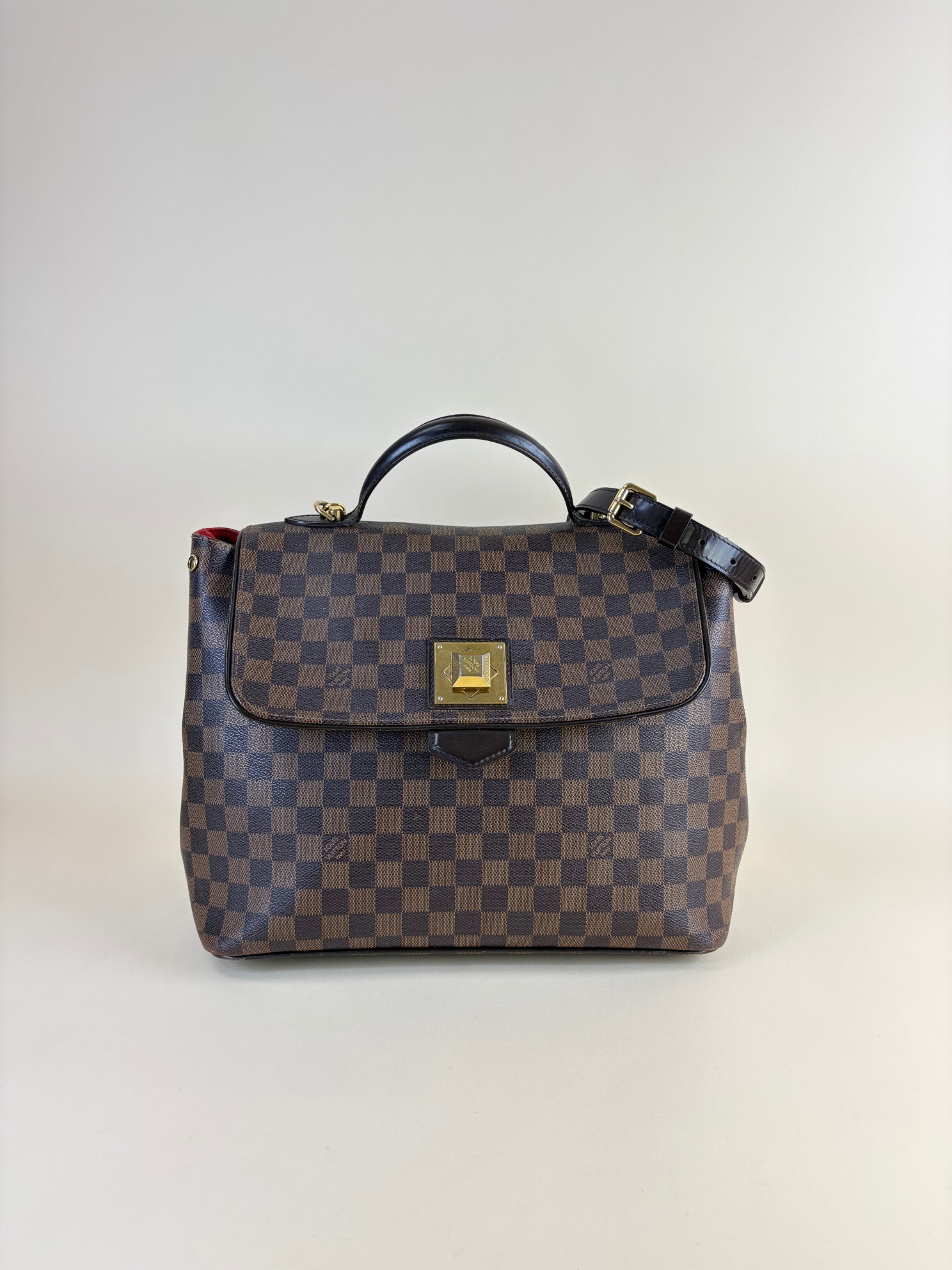 Louis Vuitton Damier Ebene Bergamo GM Bag
