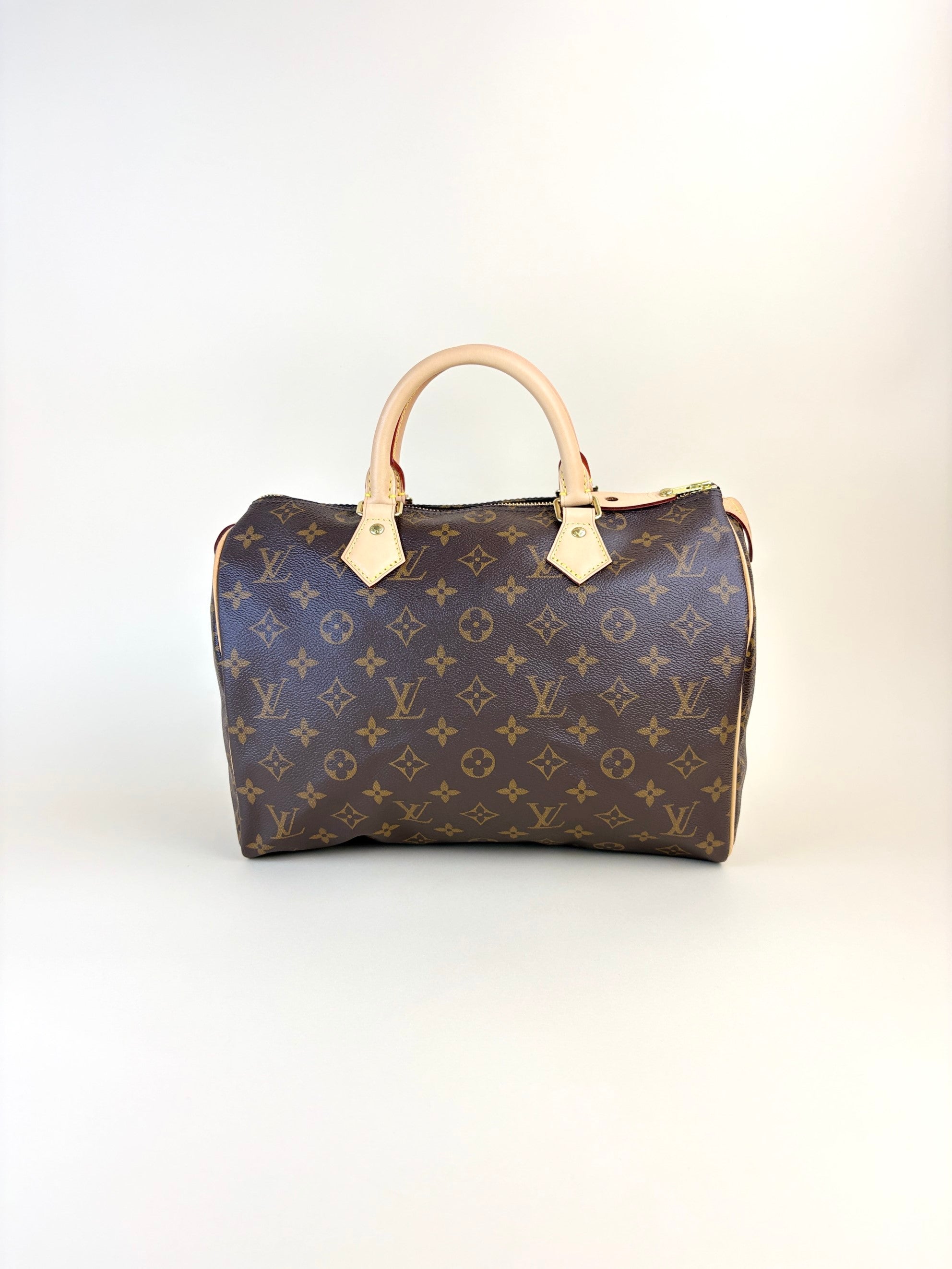 Louis Vuitton speedy 30 monogram canvas   tote bag