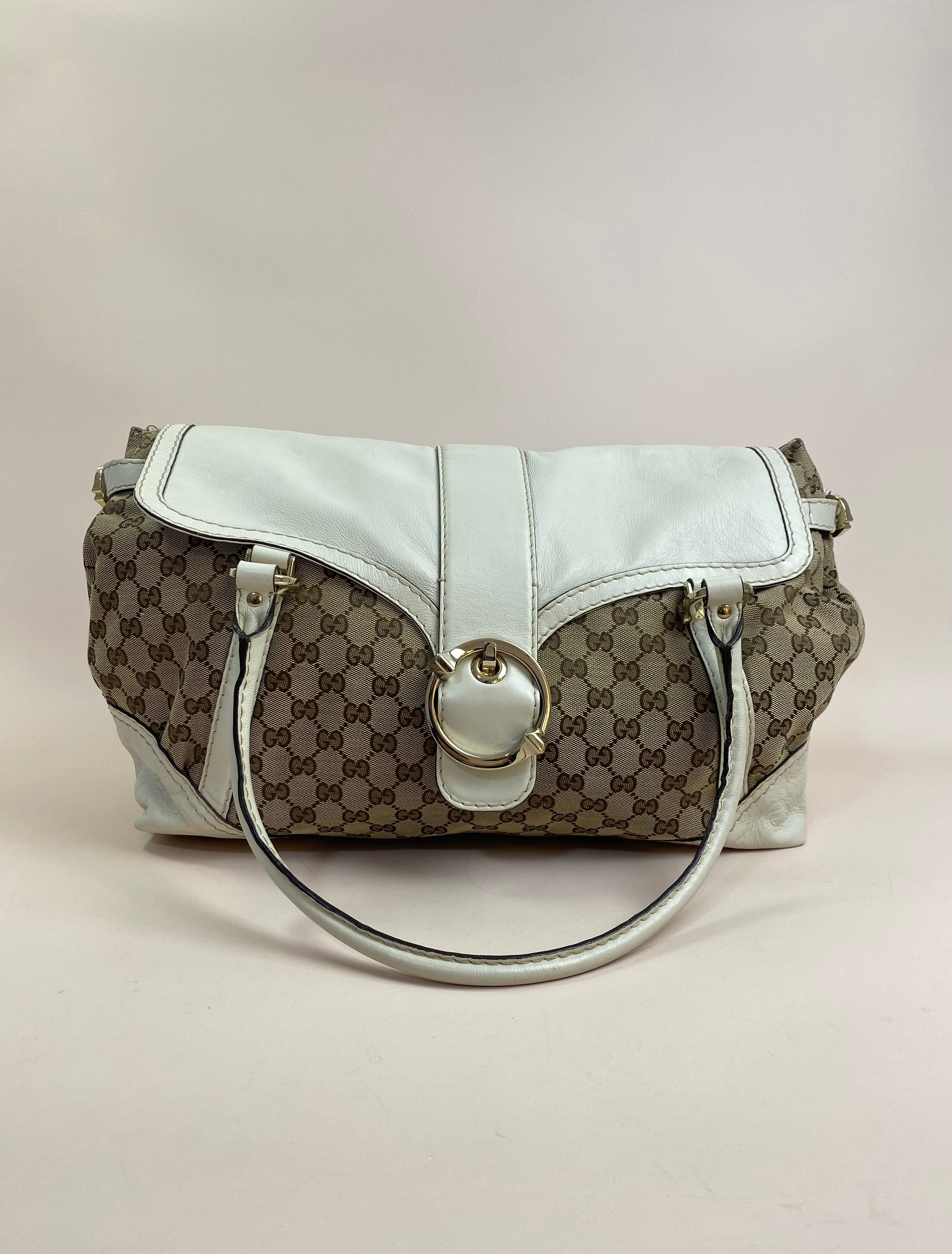 Gucci Bicolor GG Shoulder Bag