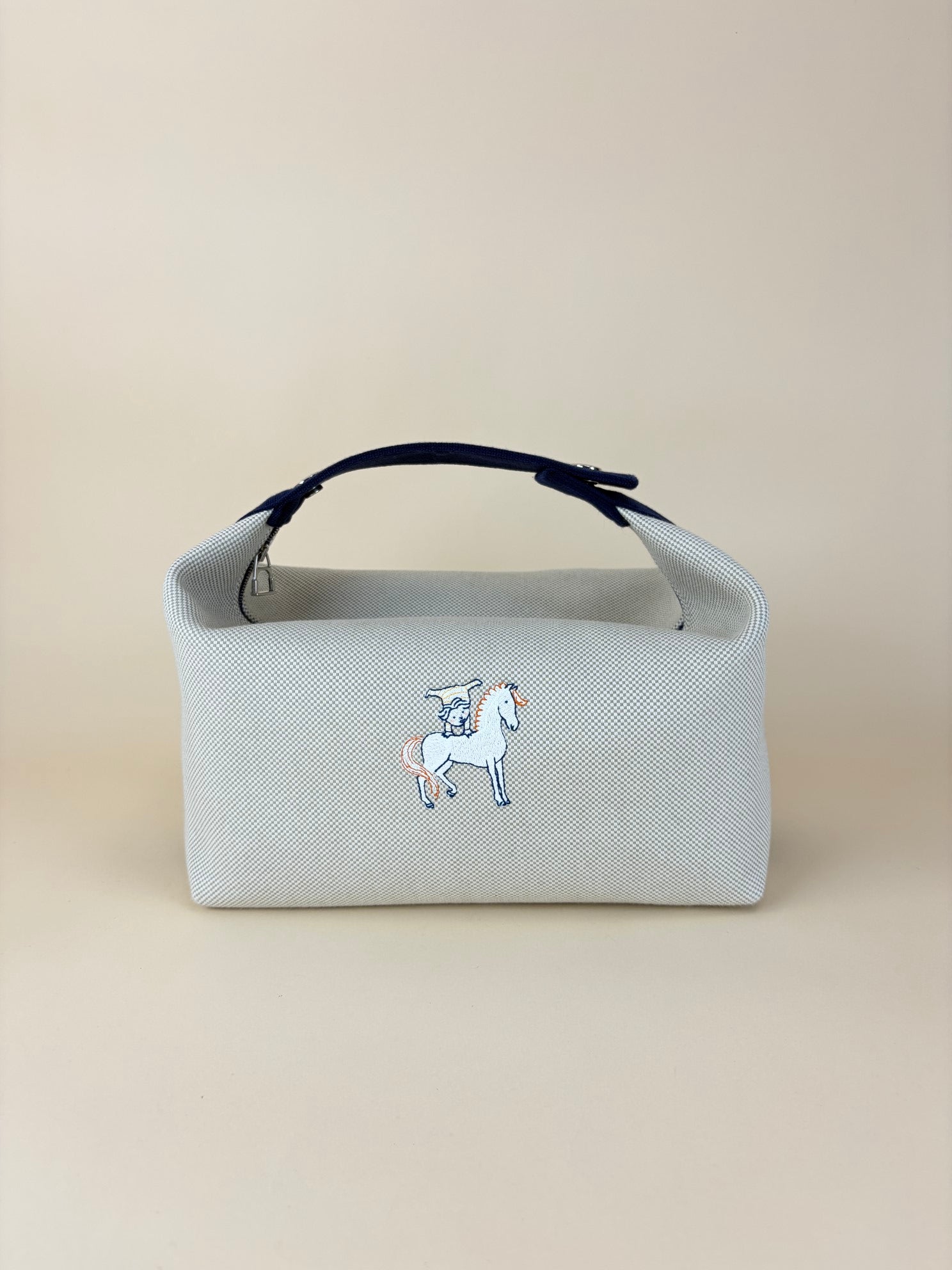 Hermes Odel Gris Perle Bride-A-Brac- Cabriole, Large Model Pouch