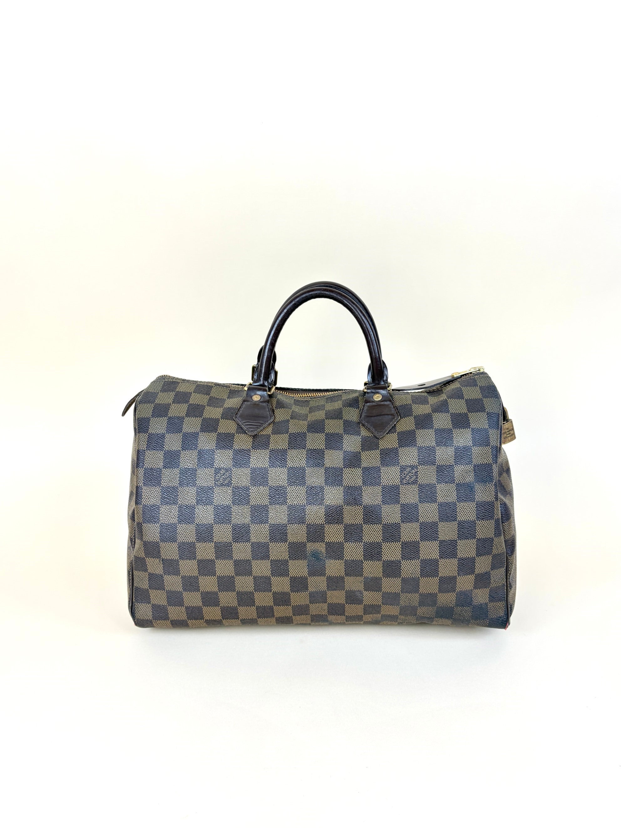Louis Vuitton Damier Ebene Speedy 35  tote bag