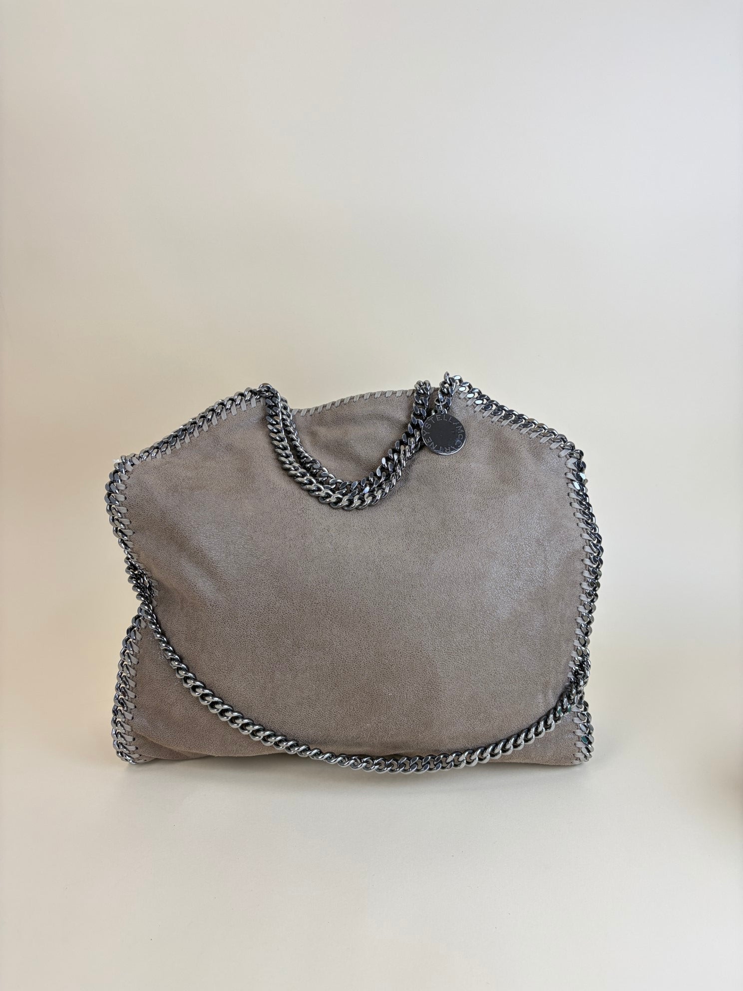Stella Mccartney Cafe Falabella Fold Over Tote Bag