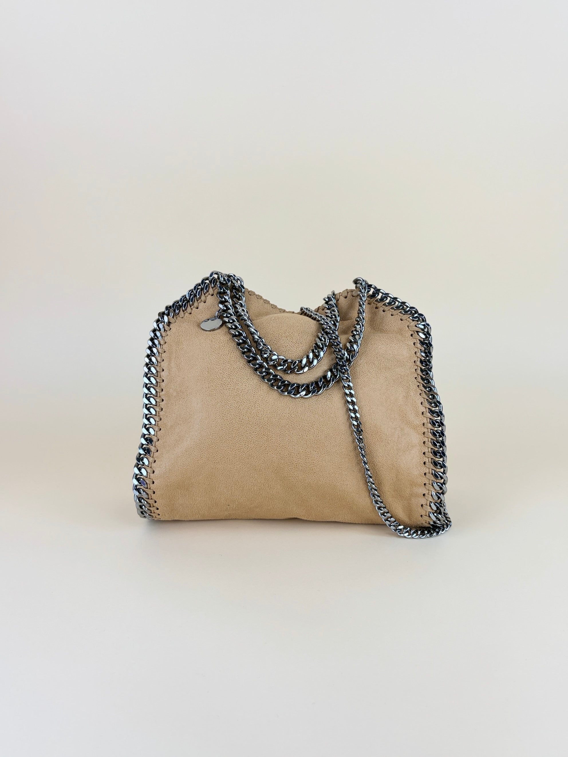 Stella McCartney Camel Falabella Tote Bag